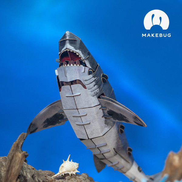 Изображение товара Конструктор Makebug Bring Nature Home Белая акула MB-B-0010