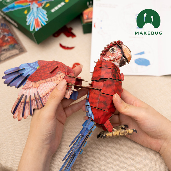 Изображение товара Конструктор Makebug Bring Nature Home Ара MB-B-0012