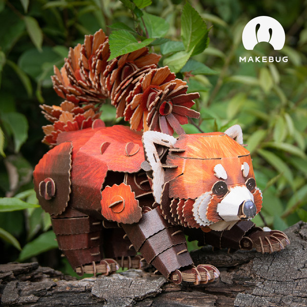 Изображение товара Конструктор Makebug Bring Nature Home Красная панда MB-B-0013