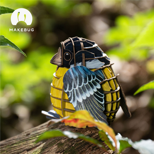 Изображение товара Конструктор Makebug Voices of Nature Желтобрюхая синица MB-D-0003