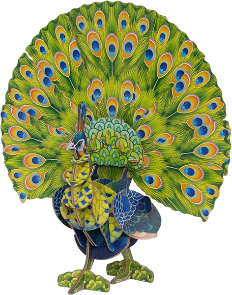 Изображение товара Конструктор Makebug Voices of Nature Зеленый павлин MB-D-0016