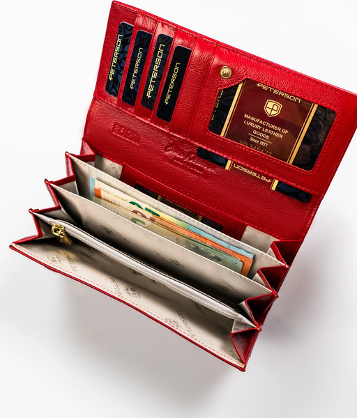 Изображение товара Портмоне Peterson PTN 72037-SGN-8454 (красный)