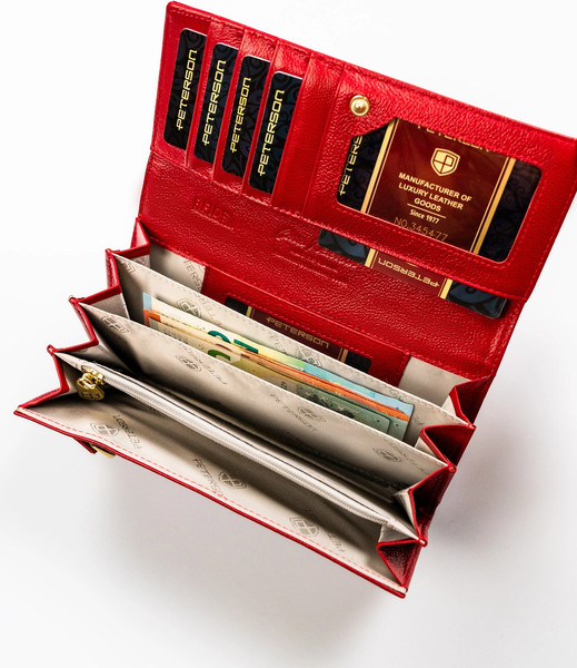 Изображение товара Портмоне Peterson PTN 72037-SAF (красный)