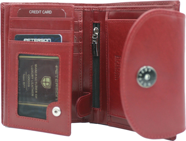 Изображение товара Портмоне Peterson PTN 70614-9-TVT (красный)