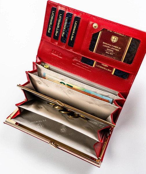 Изображение товара Портмоне Peterson PTN 72401-SAF (красный)