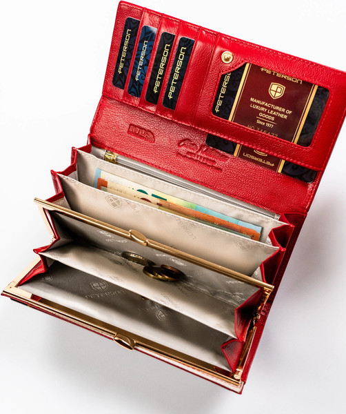 Изображение товара Портмоне Peterson PTN 72401-SGN (красный)