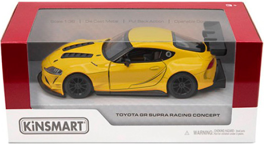Изображение товара Масштабная модель автомобиля Kinsmart Toyota GR Supra Racing / 5421WKT