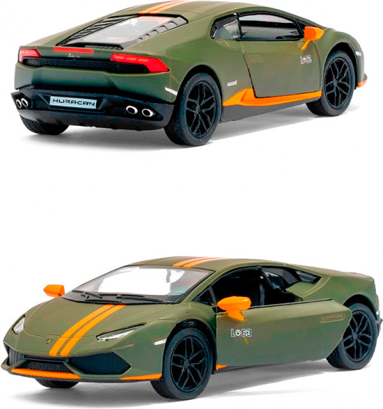 Изображение товара Масштабная модель автомобиля Kinsmart Lamborghini Huracan LP610-4 / 5401WKT