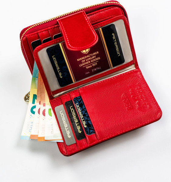 Изображение товара Портмоне Peterson PTN 76115-SAF-8614 (красный)