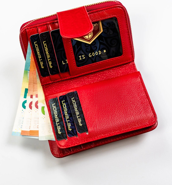 Изображение товара Портмоне Peterson PTN 76115-SGN-8485 (красный)