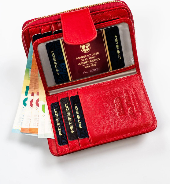 Изображение товара Портмоне Peterson PTN 76115-SGN-8485 (красный)