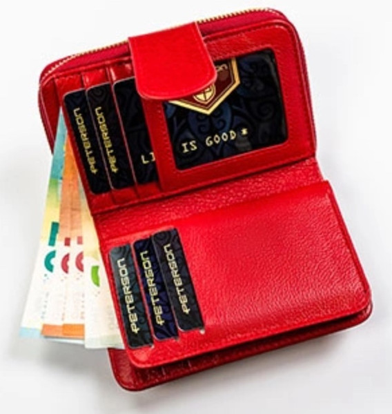 Изображение товара Портмоне Peterson PTN 76115-SGN-8485 (красный)