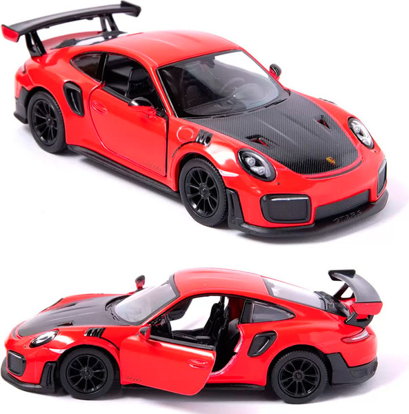 Изображение товара Масштабная модель автомобиля Kinsmart Porsche 911 GT2 RS / 5408WKT