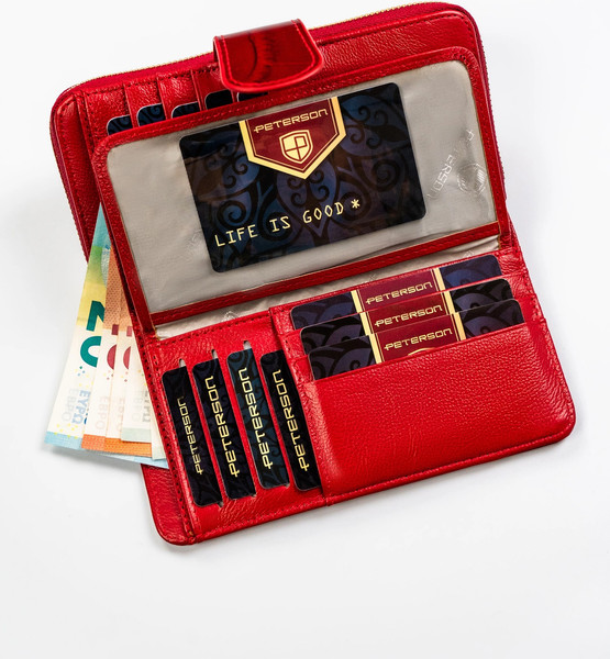 Изображение товара Портмоне Peterson PTN 76116-CB-8744 (красный)