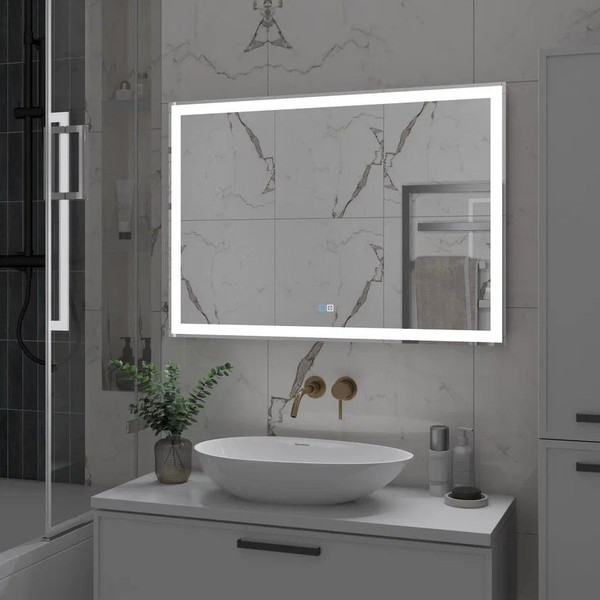 Изображение товара Зеркало Континент Clamm Led 100x70 (с подогревом)