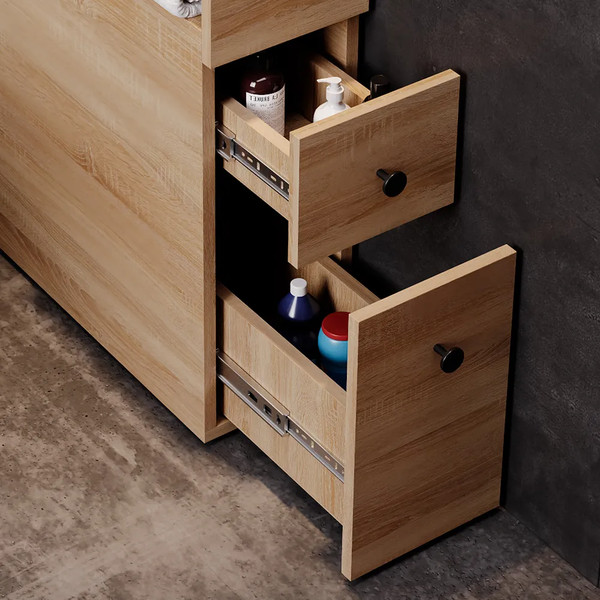 Изображение товара Тумба для ванной Onika Кроун 20 / 402002 (дуб сонома)