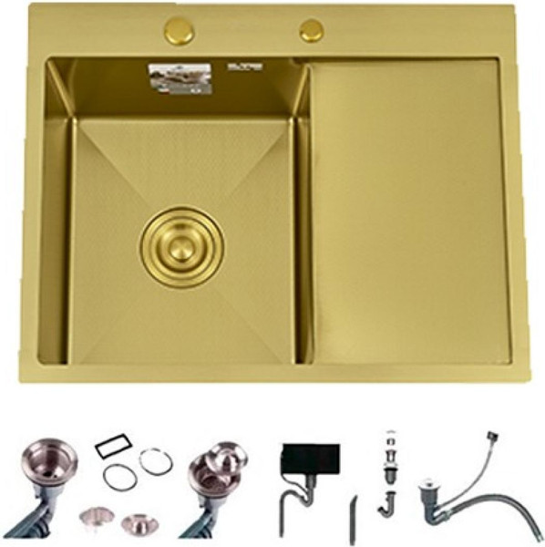 Изображение товара Мойка кухонная Diadonna ДS6350G-L