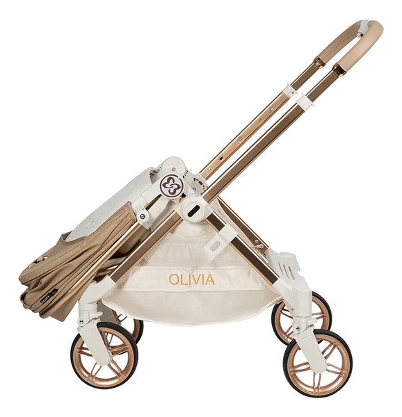 Изображение товара Детская прогулочная коляска Farfello Olivia (кварцевый песок)