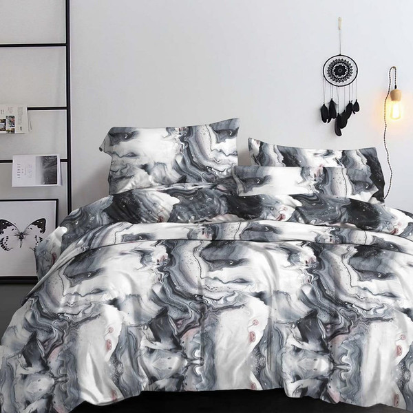 Изображение товара Комплект постельного белья Alleri Эко Сатин 1.5сп / СС-552