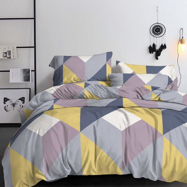 Изображение товара Комплект постельного белья Alleri Эко Сатин 2сп / СС-549