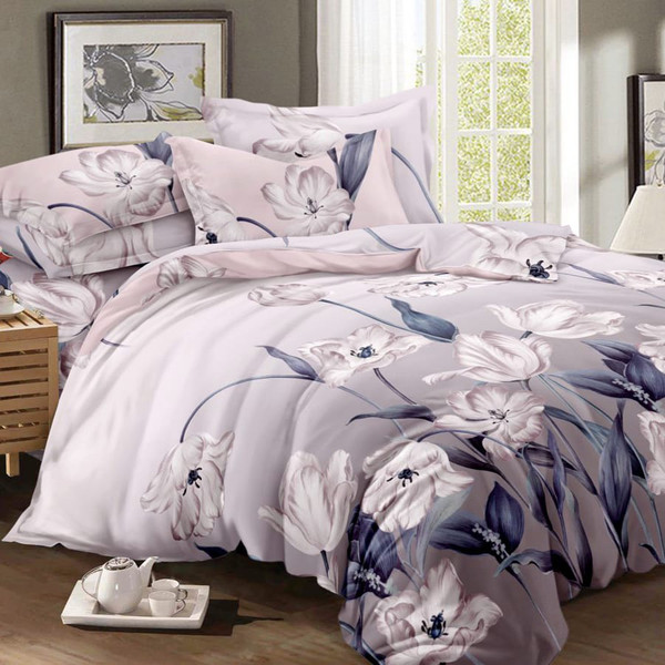 Изображение товара Комплект постельного белья Alleri Эко Сатин 2сп / СС-556