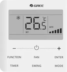 Изображение товара Пульт ДУ для климатической техники Gree XE7A-24/HC с подддержкой Wi-Fi