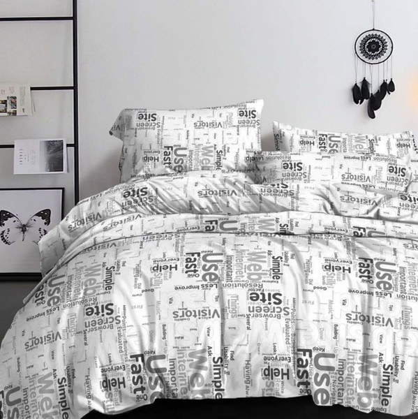 Изображение товара Комплект постельного белья Alleri Эко Сатин Евро / СС-553