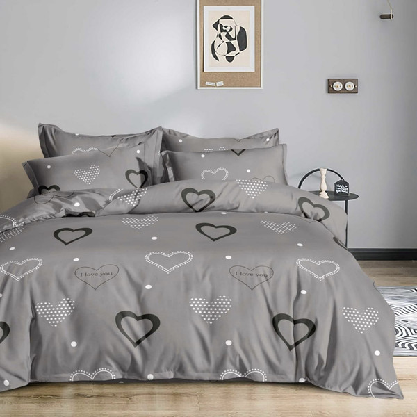 Изображение товара Комплект постельного белья Alleri Эко Сатин Евро / СС-559