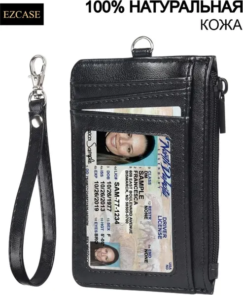 Изображение товара Визитница Ezcase Koloss Tihpon / 1_К9.10 (черный)