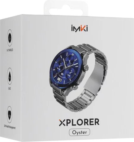 Изображение товара Умные часы IMIKI C1 (серебристый)