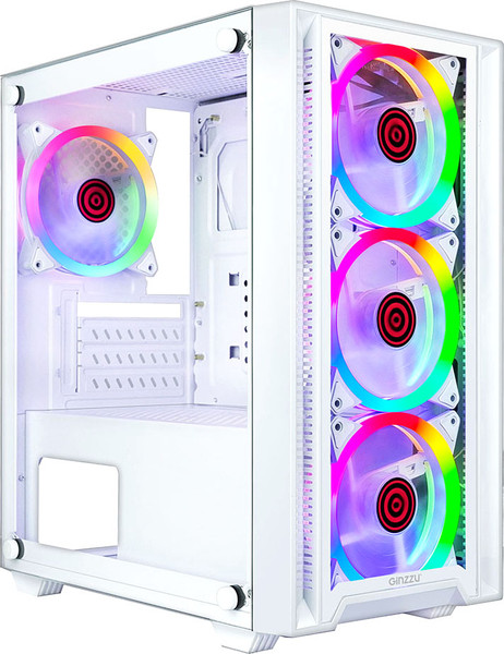 Изображение товара Корпус для компьютера Ginzzu CL620 (белый)