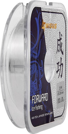 Изображение товара Леска монофильная Nisus Forward Ice Fishing 0.261mm Nylon Transparent / N-FIF-0.261-50 (50м)