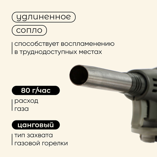 Изображение товара Горелка газовая Maclay 8813 / 10199151