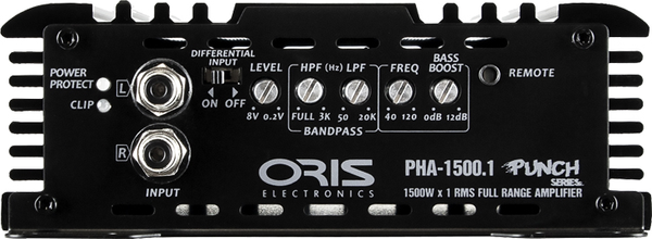 Изображение товара Автомобильный усилитель ORIS Electronics PHA-1500.1