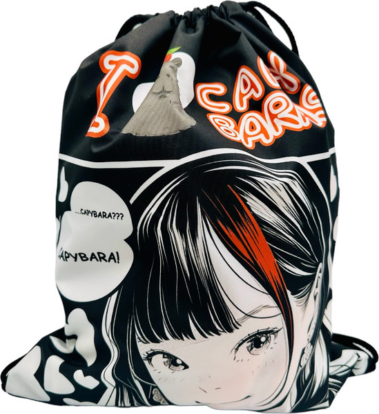 Изображение товара Мешок для обуви Centrum Аниме I love capybaras / 73741