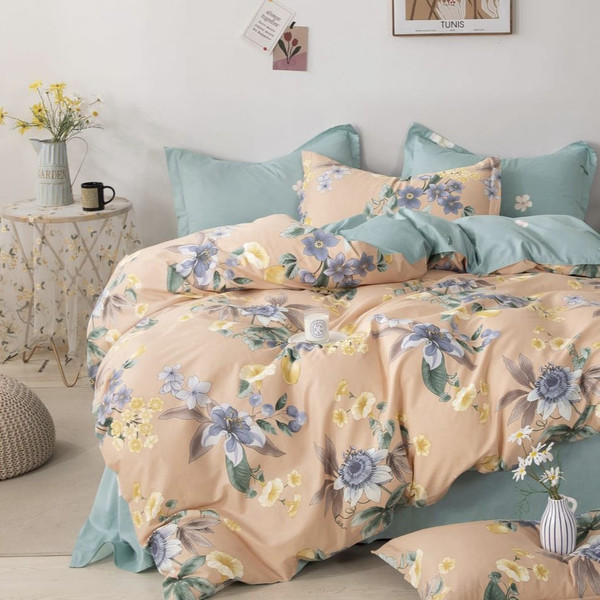 Изображение товара Комплект постельного белья Alleri Сатин Creative 1.5сп / СК-239