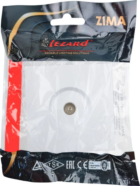 Изображение товара Розетка Lezard Zima 704-0288-130 (белый)
