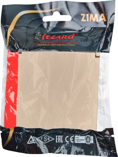 Изображение товара Розетка Lezard Zima 704-3688-123BQC (золото)