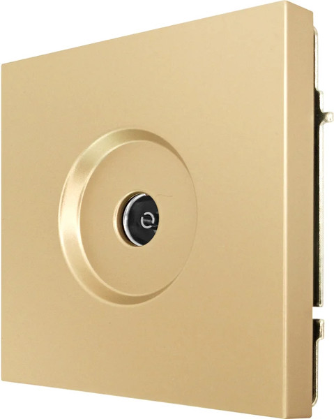 Изображение товара Розетка Lezard Zima 704-3688-129 (золото)