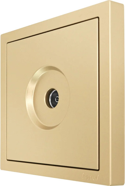Изображение товара Розетка Lezard Zima 704-3688-129 (золото)