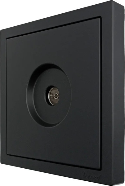 Изображение товара Розетка Lezard Zima 704-4288-130 (черный бархат)