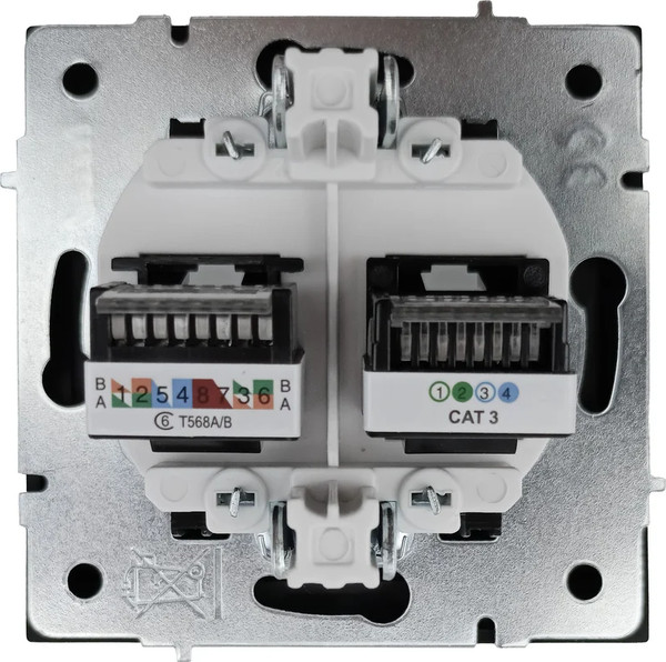 Изображение товара Розетка Lezard Zima 704-4288-144 (черный бархат)