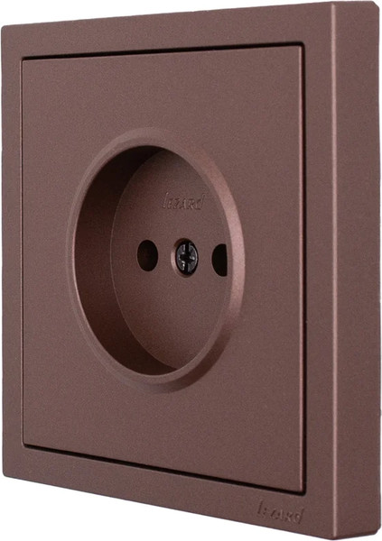 Изображение товара Розетка Lezard Zima 704-7388-121BQC (шоколад)
