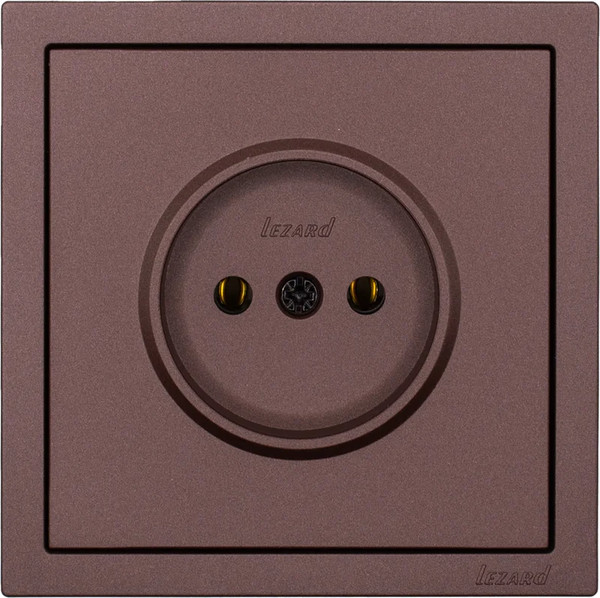 Изображение товара Розетка Lezard Zima 704-7388-121BQC (шоколад)