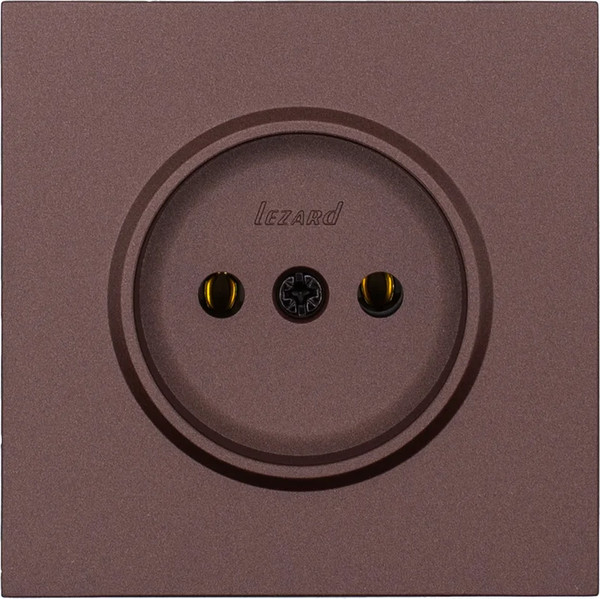 Изображение товара Розетка Lezard Zima 704-7388-121BQC (шоколад)
