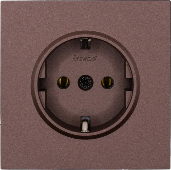 Изображение товара Розетка Lezard Zima 704-7388-122BQC (шоколад)