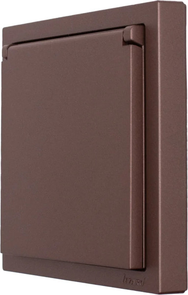 Изображение товара Розетка Lezard Zima 704-7388-123BQC (шоколад)
