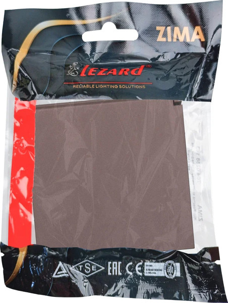 Изображение товара Розетка Lezard Zima 704-7388-123BQC (шоколад)