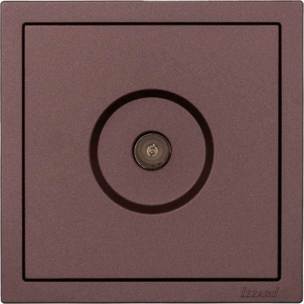 Изображение товара Розетка Lezard Zima 704-7388-129 (шоколад)