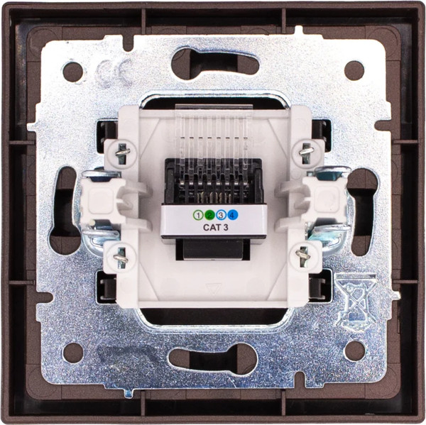 Изображение товара Розетка Lezard Zima 704-7388-137 (шоколад)